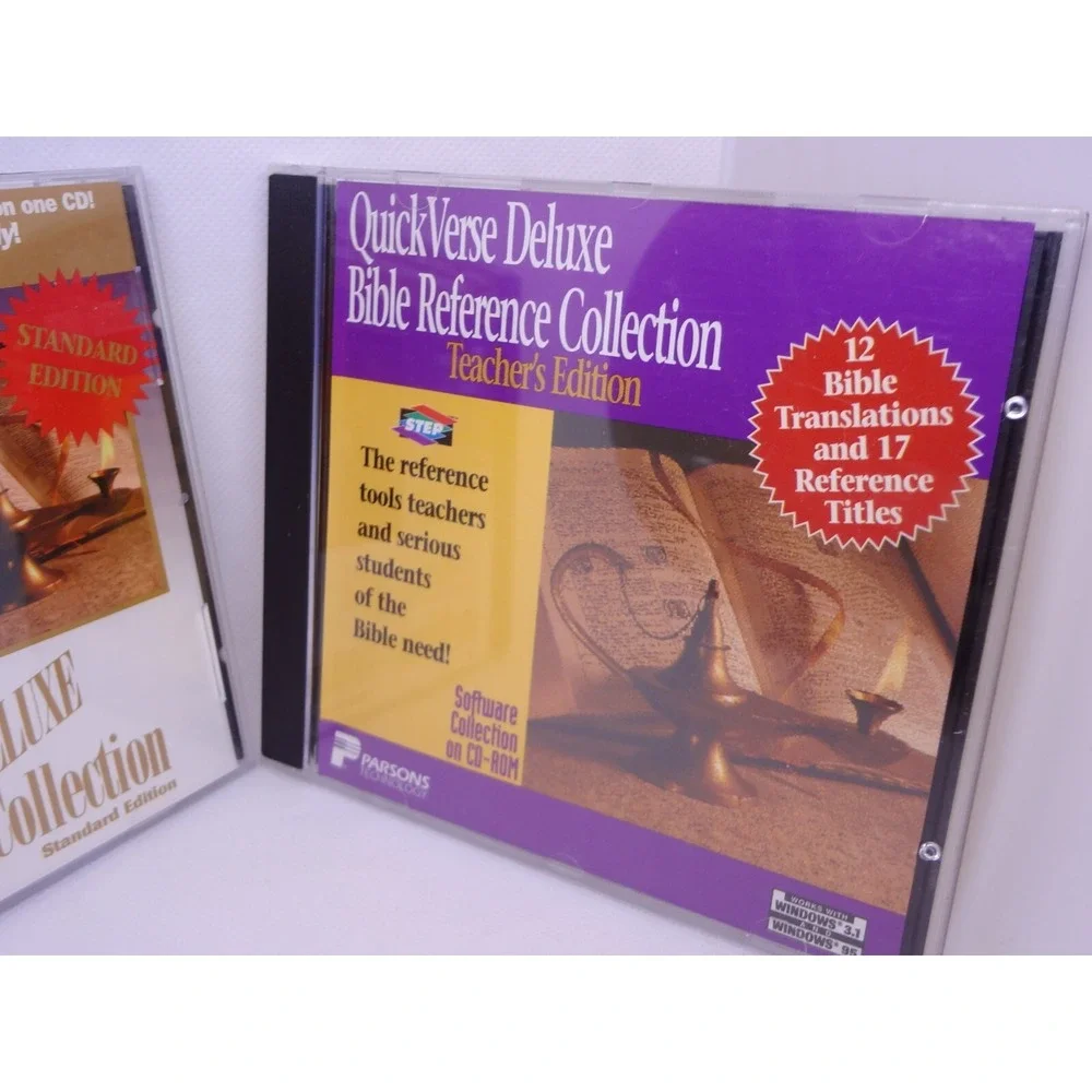 QuickVerse 4.0 Bible Reference‎ Collection Standard & Teacher's Edition CD-ROM